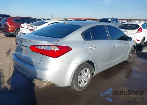2016 Kia Forte Lx из США, поврежденный, VIN KNAFK4A65G5495918